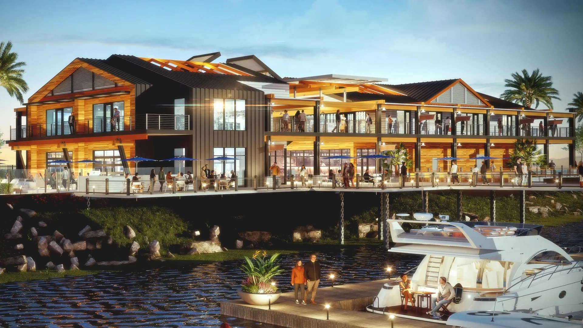 Harbor Island West Marina — Waterfront F&B Space for Lease